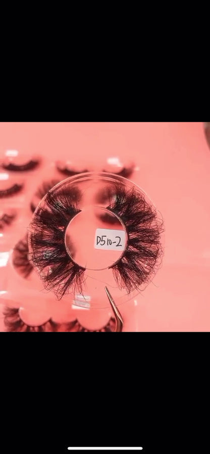 10/20 pairs fluffy mink eyelashes